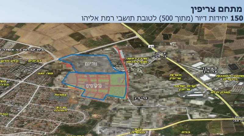 פינוי בינוי בראשון לציון שטחים