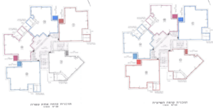 דוגמה לתשריט בית משותף